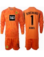 Otroške Nogometnih dresov Borussia Dortmund Gregor Kobel #1 Vratar Tretji 2024-25 Dolgi rokavi (+ hlače)